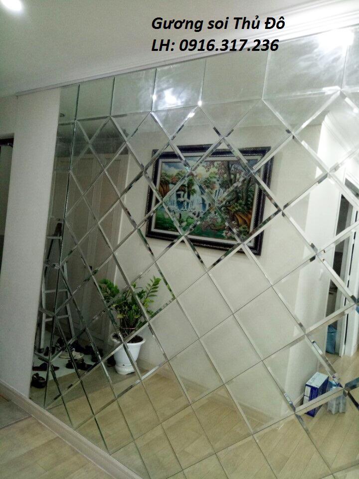 mẫu gương ghép trang trí  2