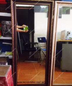 Gương soi treo tường Mã 6035 Nâu