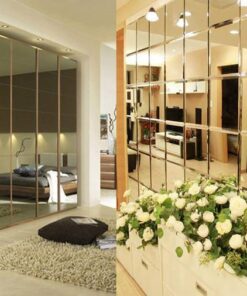 Gương trang trí tủ quần áo hiện đại đẹp