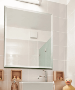 Gương Nhà Tắm Hình Chữ Nhật 60x80 Bảo Hành 2 Năm