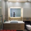 Gương đèn led phòng tắm đẹp treo tường - Gương Bỉ nhập khẩu