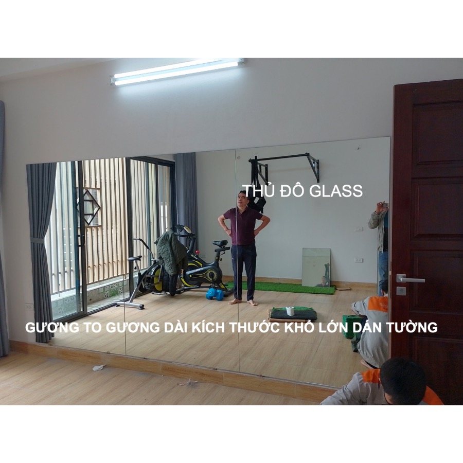 Gương dài, gương to kích thước lớn dán tường soi toàn thân