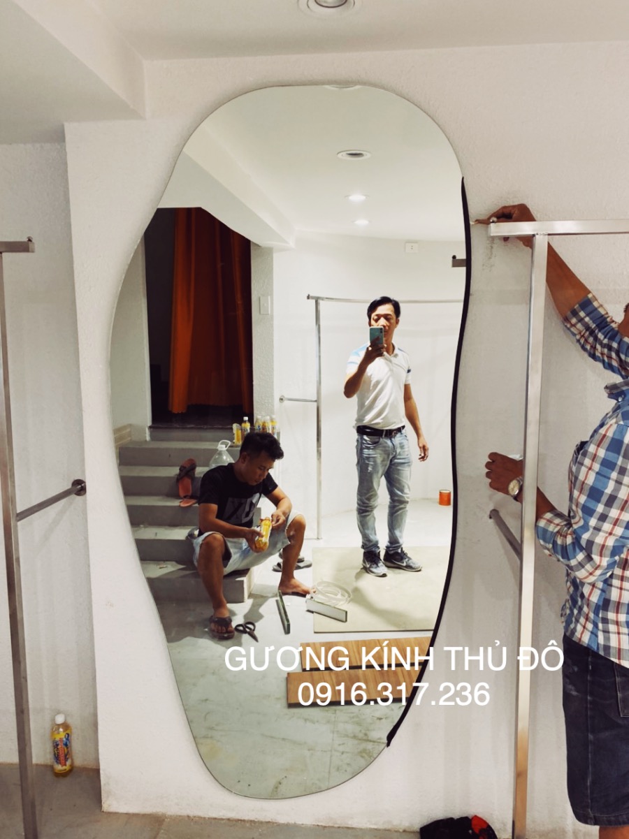 Gương dán tường soi toàn thân cao cấp