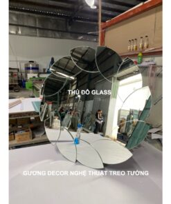 Gương decor nghệ thuật treo tường cao cấp Hà Đông Hà Nội