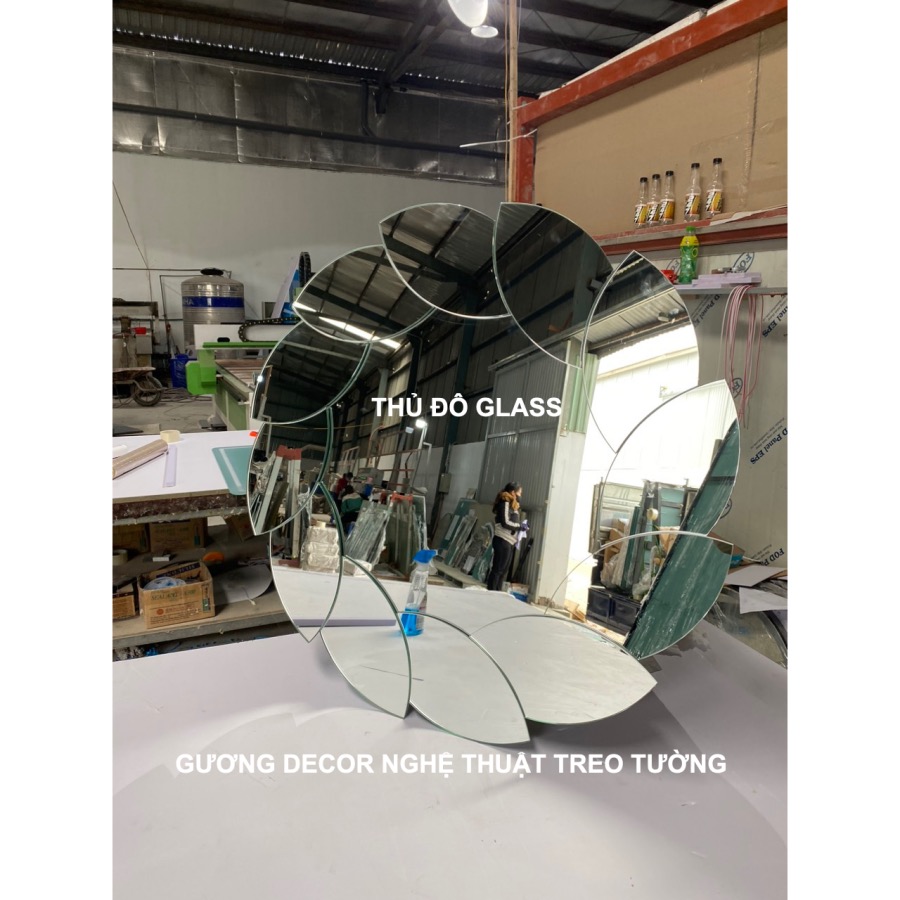 Gương decor nghệ thuật treo tường cao cấp Hà Đông Hà Nội