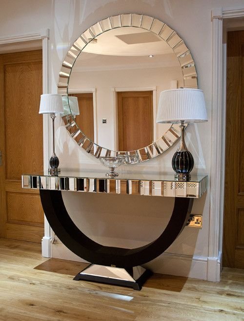 Gương Decor treo tường hình tròn