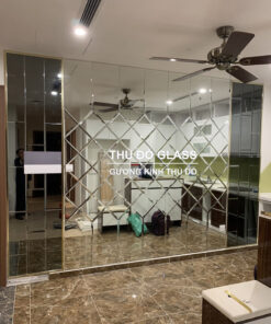 Gương soi khổ lớn treo phòng khách đẹp