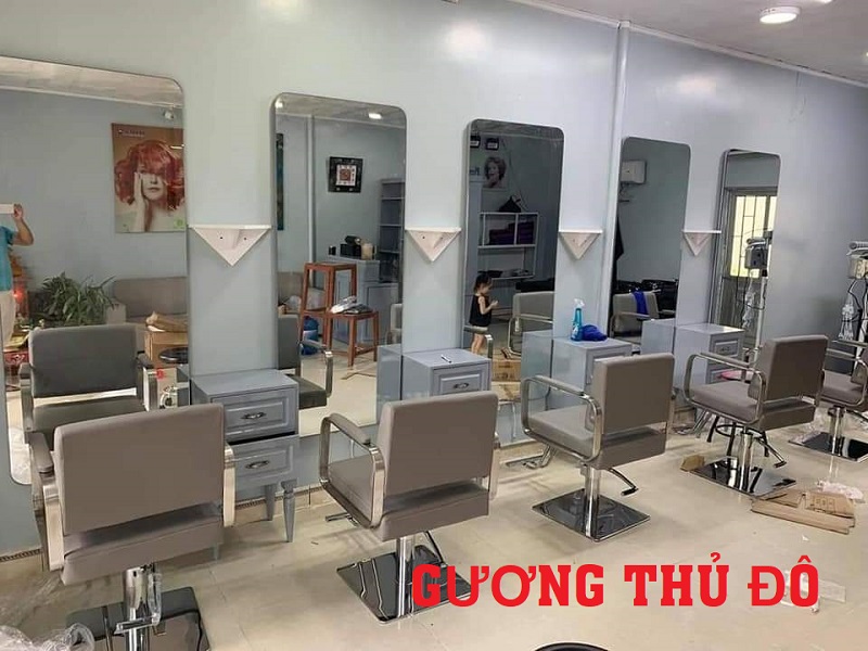 Gương soi cho salon tóc, gương cắt tóc treo tường Gương soi cho salon tóc, gương cắt tóc treo tường
