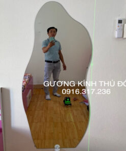 Gương soi toàn thân dán tường Decor nghệ thuật