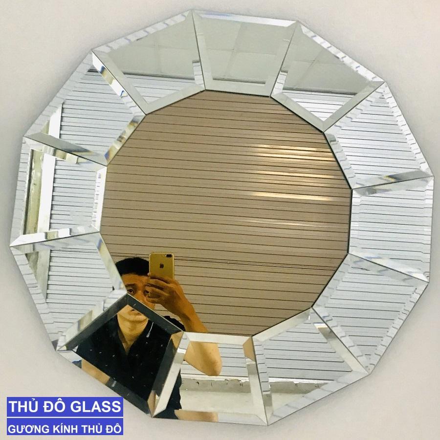 Gương tròn treo tường trang trí